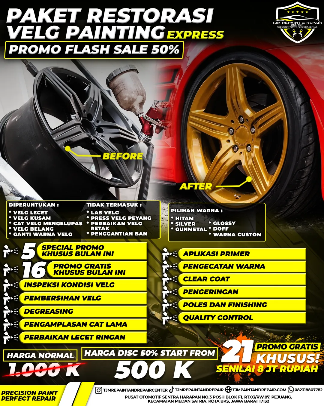 PAKET SPECIAL VELG PAINTING EXPRESS