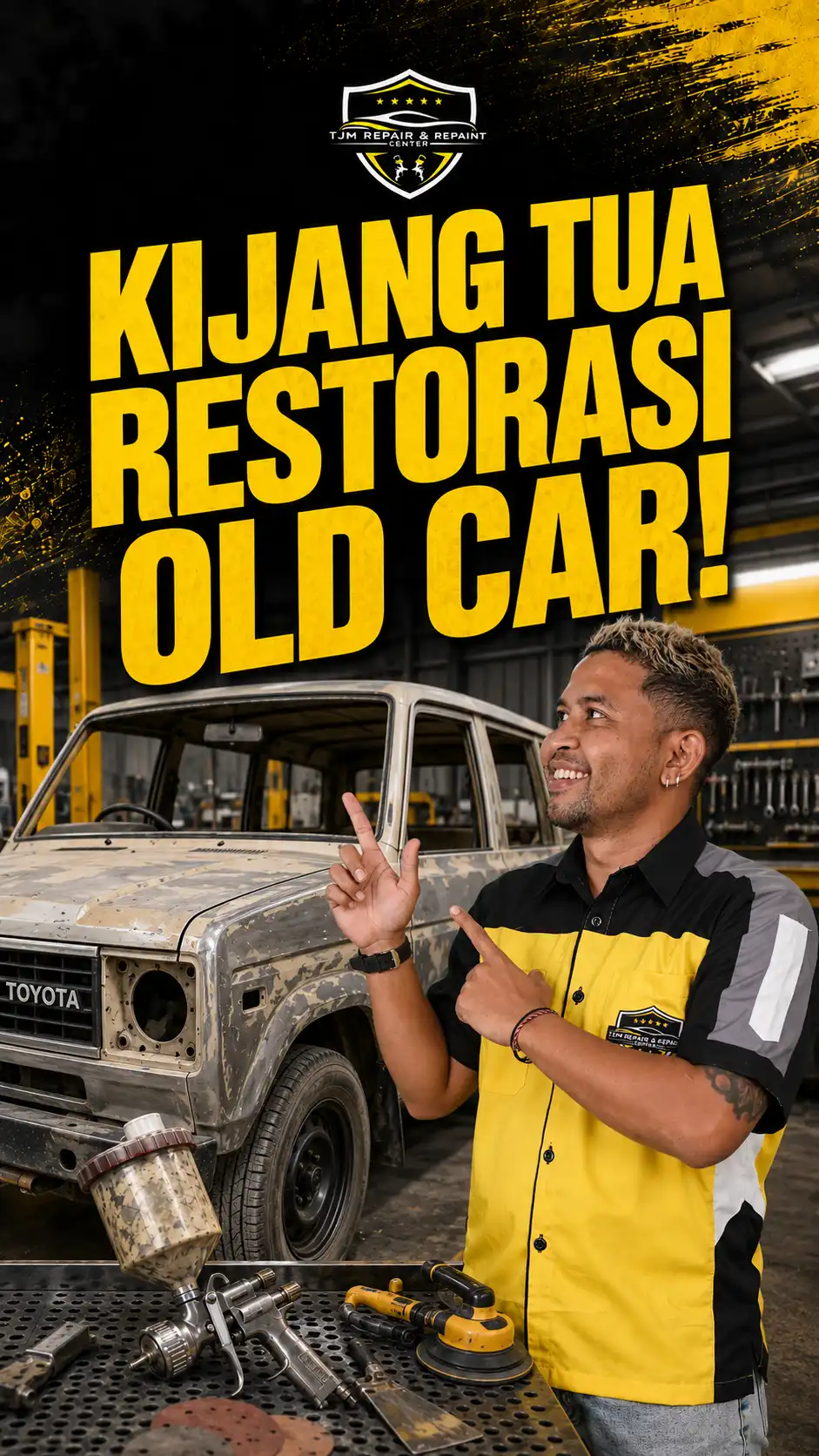 Restorasi Total Kijang Tua - Old Car Revival!